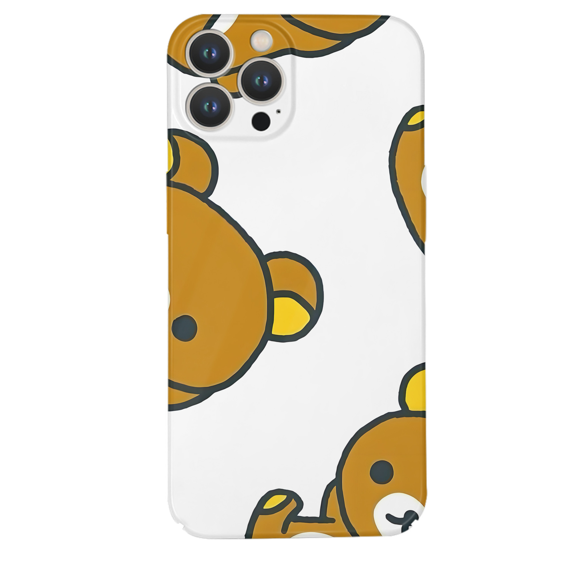 （画像用） リラックマ リラックマ キイロイトリ Rilakkuma Korilakkuma Kiiroitori 【iPhone 14シリーズ対応】ハードケース